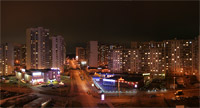 фото: Митино, ночная панорама (опубликовано 15.11.2005)