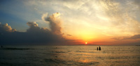 фото: Закат на Азовском море (опубликовано 22.08.2005)