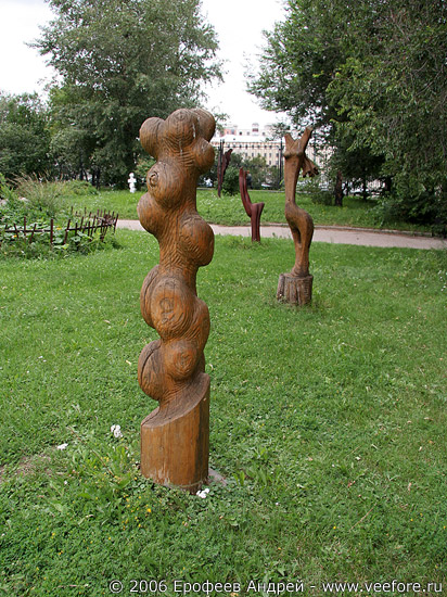 Скульптуры... Парк Искусств "Музеон"