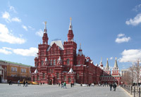 фото: Исторический музей, вид с Красной площади (опубликовано 10.12.2007)