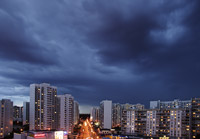 фото: Вечернее небо перед дождем (опубликовано 20.06.2007)