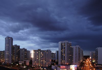 фото: Вечернее небо перед дождем (опубликовано 20.06.2007)