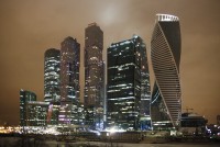 фото: Москва-сити ночью (опубликовано 04.02.2017)